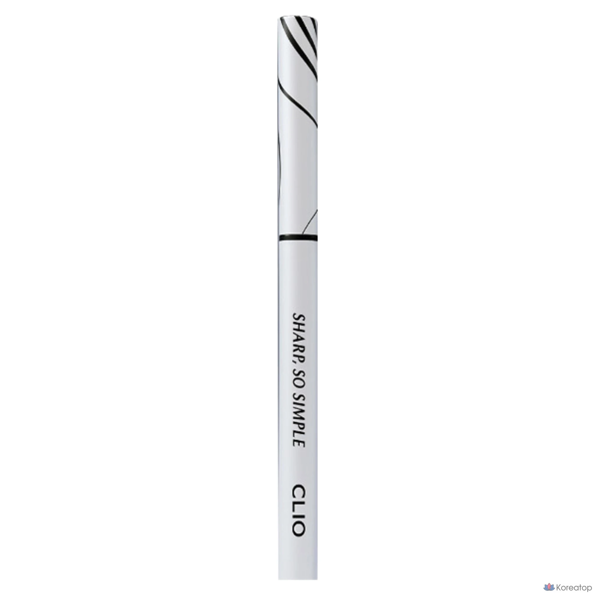 Карандаш для глаз Clio Sharp So Simple Waterproof Pencil Liner, оттенок 005 Ash Brown, 0.14 г, 1 шт., фото 3