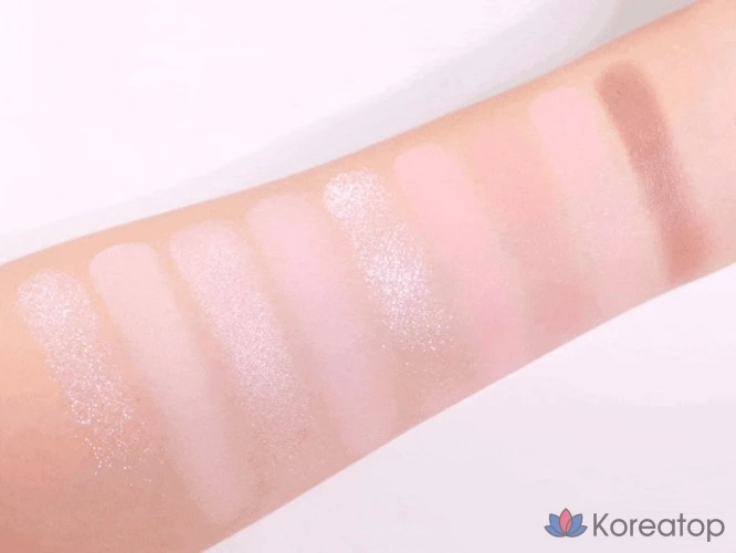 Палетка теней Holika Holika My Fave Mood Eye Palette, оттенок Shell in the Sea, 1 шт., фото 5