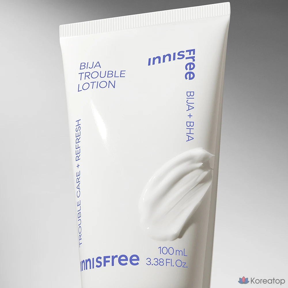Набор для ухода Innisfree Bija Trouble (Toner 170 мл + 25 мл + Lotion 100 мл + 25 мл), 2 шт., фото 6