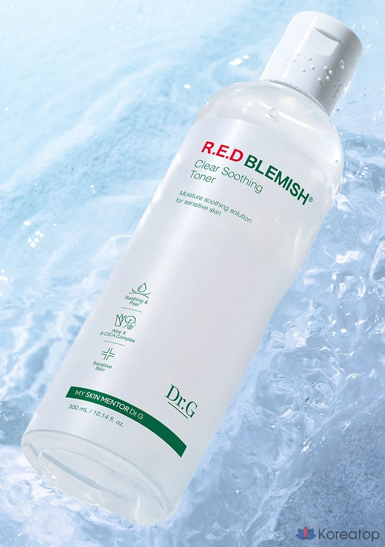 Тонер Dr. G Red Blemish Clear Soothing Toner, 300 мл, 1 шт.