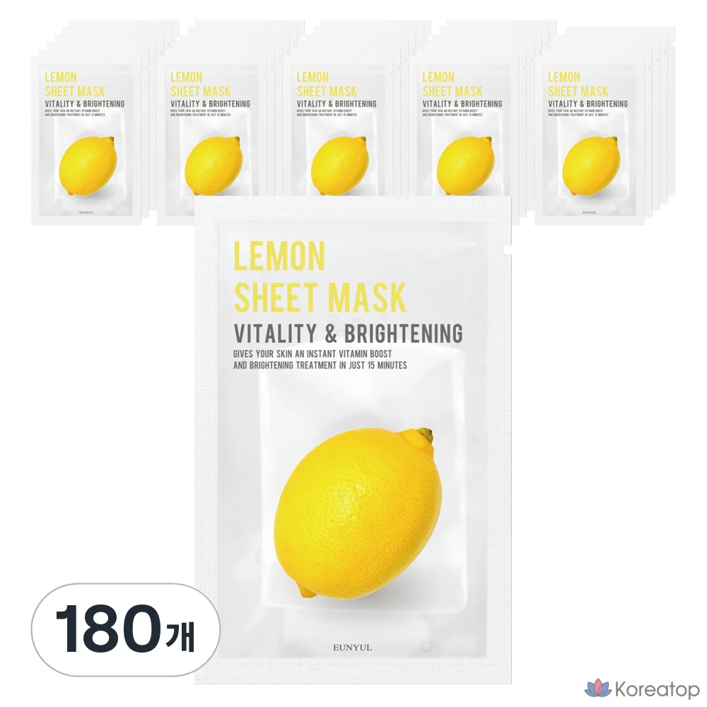 Тканевая маска для лица Eunyul Purity Lemon Mask, 180 шт.