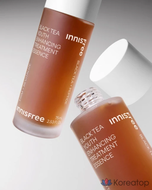 Эссенция Innisfree Black Tea Youth Enhancing Treatment Essence, 75 мл, 1 шт.