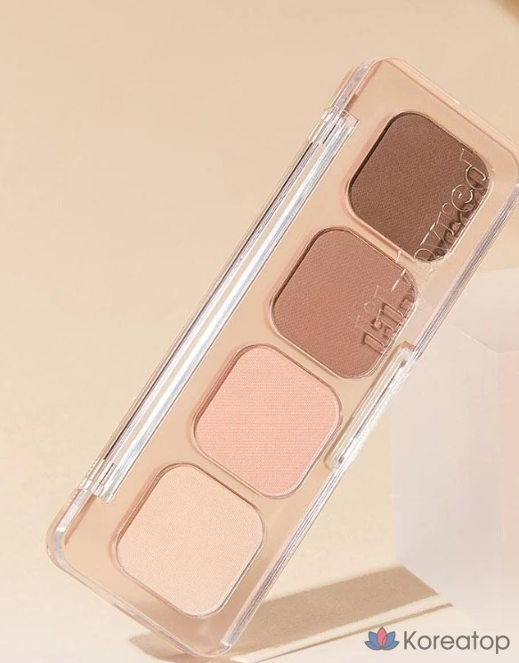Палетка теней для век Lilybyred Mood It Palette AD, оттенок 03 Neutral It, 2.8 г, 1 шт., фото 2
