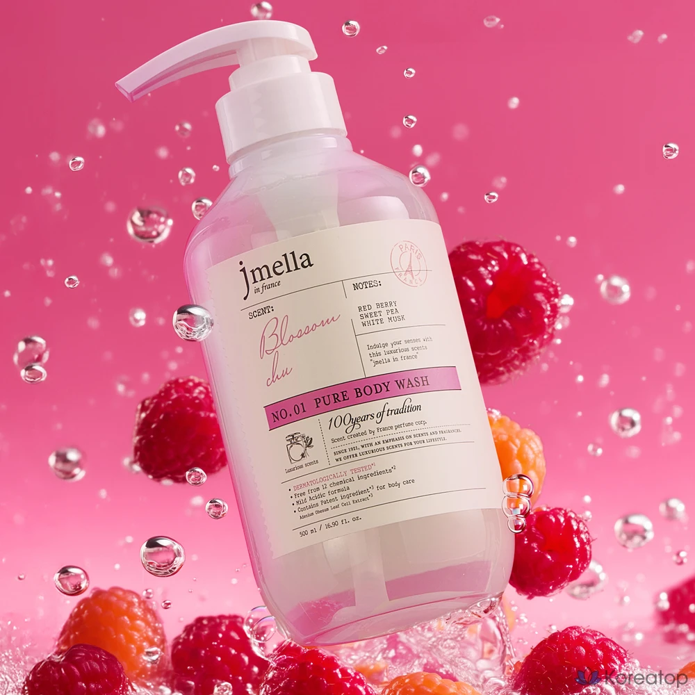 Гель для душа Jmella In France Pure Blossom Chew Body Wash Floral Berry, 500 мл, 1 шт.