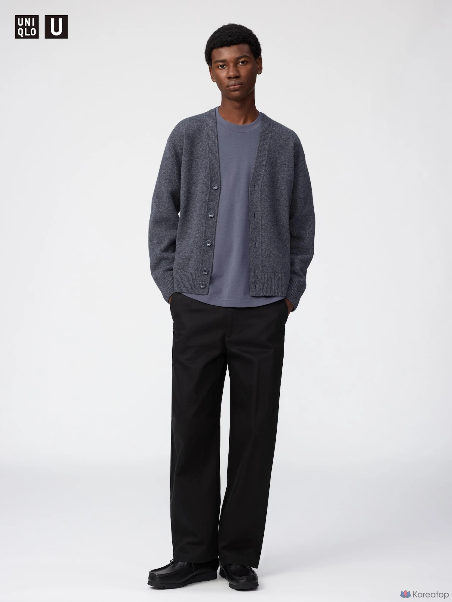 Брюки Uniqlo Wide Chino Pants, длина ноги 72.5-74.5 см