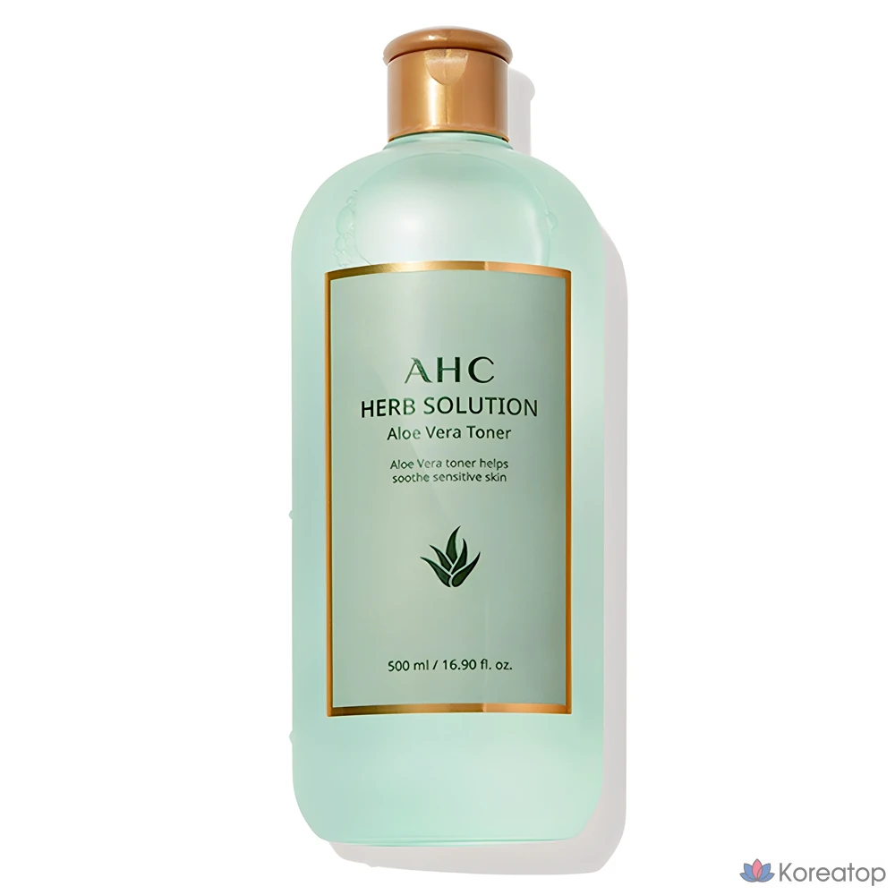 Тонер AHC Herb Solution Aloe Vera, 500 мл, 1 шт.