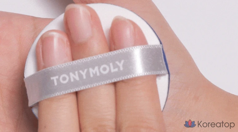 Кушон-основа Tony Moly Triple Collagen Egg Skin Cushion Foundation, оттенок 02 Warm Beige, 15 г, 1 шт.