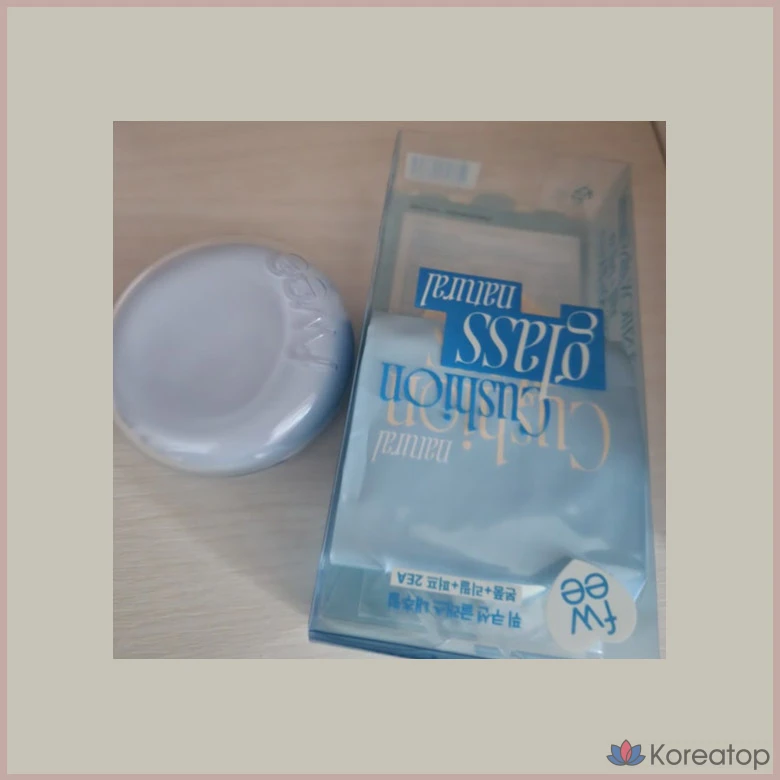 Кушон fwee Cushion Glass Natural, оттенок 0 Clear Glass, 13 г + 13 г, 1 шт., фото 2