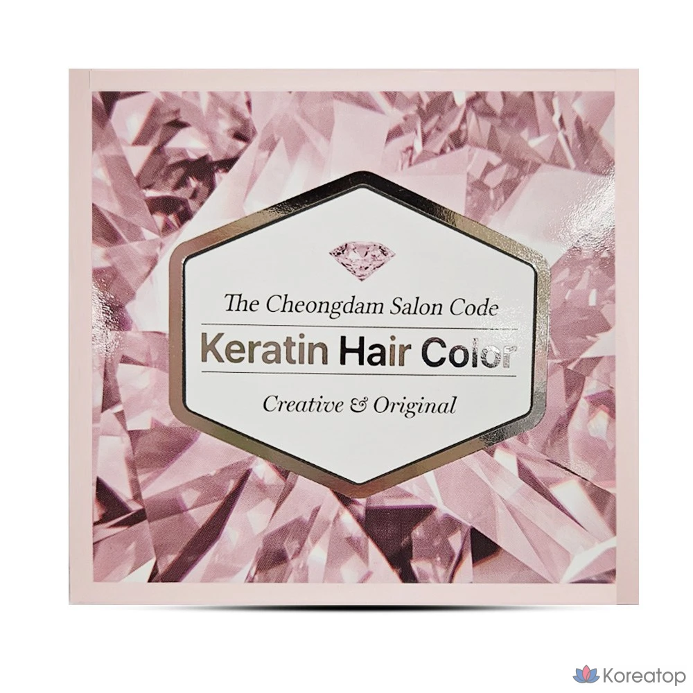 Краска для волос JennyHouse The Cheongdam Salon Code Keratin Hair Color, оттенок Wine Brown, 1 шт.