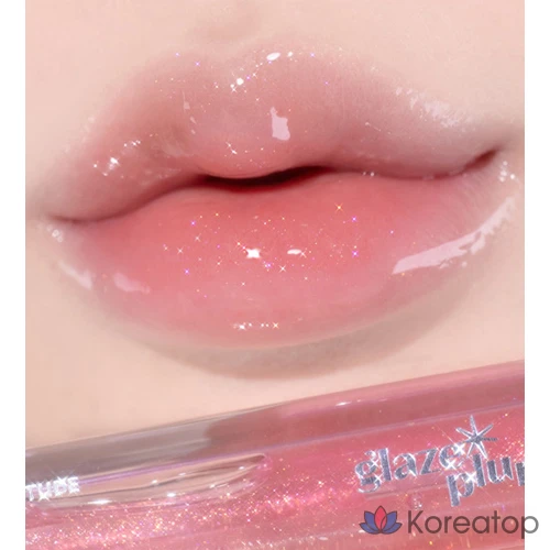 Блеск для губ Etude House Glaze Plump Gloss, оттенок 03 Aurora Pink, 4 г, 1 шт., фото 2