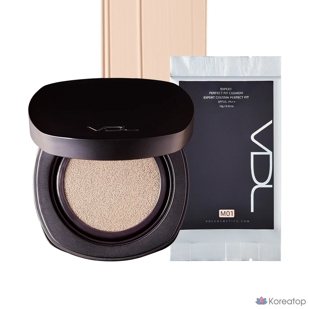 Кушон VDL Expert Perfect Fit Cushion, оттенок MO1, 15 г, 2 шт.