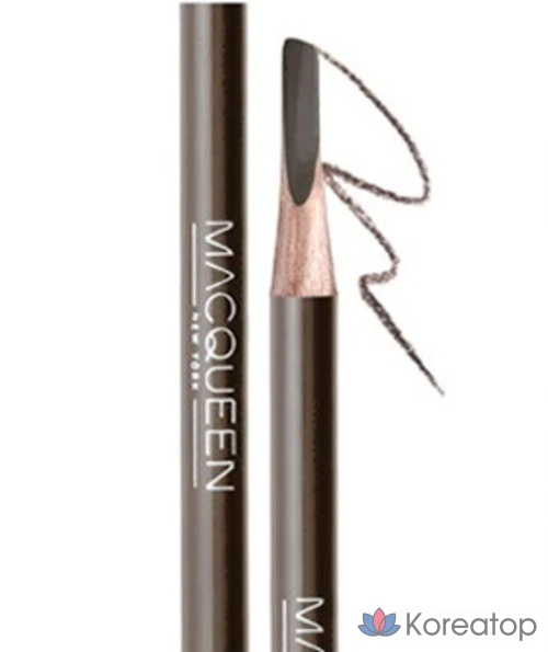 Карандаш для бровей Mqny My Strong Eyebrow Pencil, оттенок Gray Brown, 1.2 г, 1 шт., фото 2