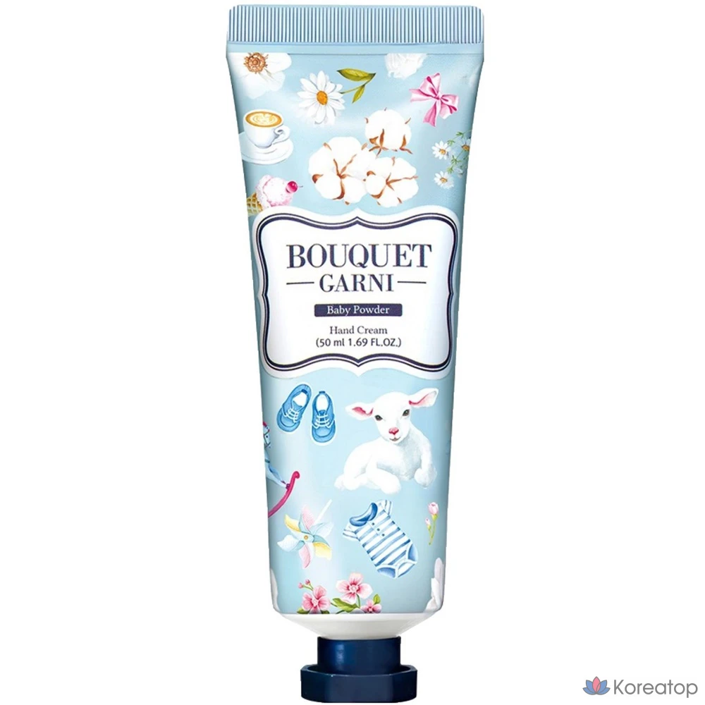Крем для рук Bouquet garni, аромат Baby Powder, 50 мл, 1 шт.