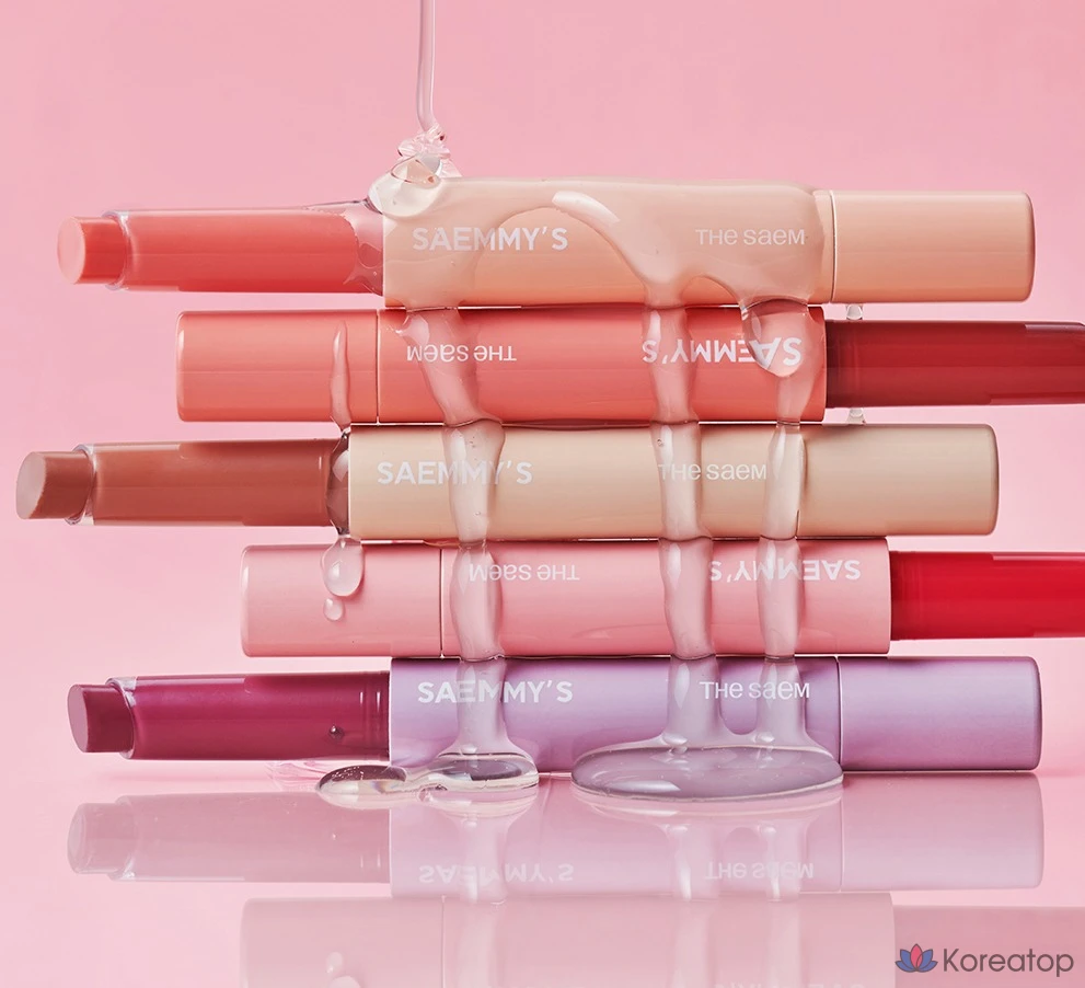 Бальзам для губ The Saem Saem's Syrup Shot Melting Lip Balm, оттенок 07 Bear Peach, 1.8 г, 1 шт., фото 5