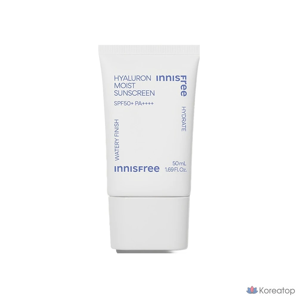 Солнцезащитный крем Innisfree Hyaluron Moisture Sun Cream SPF50+ PA++++, 50 мл, 1 шт.