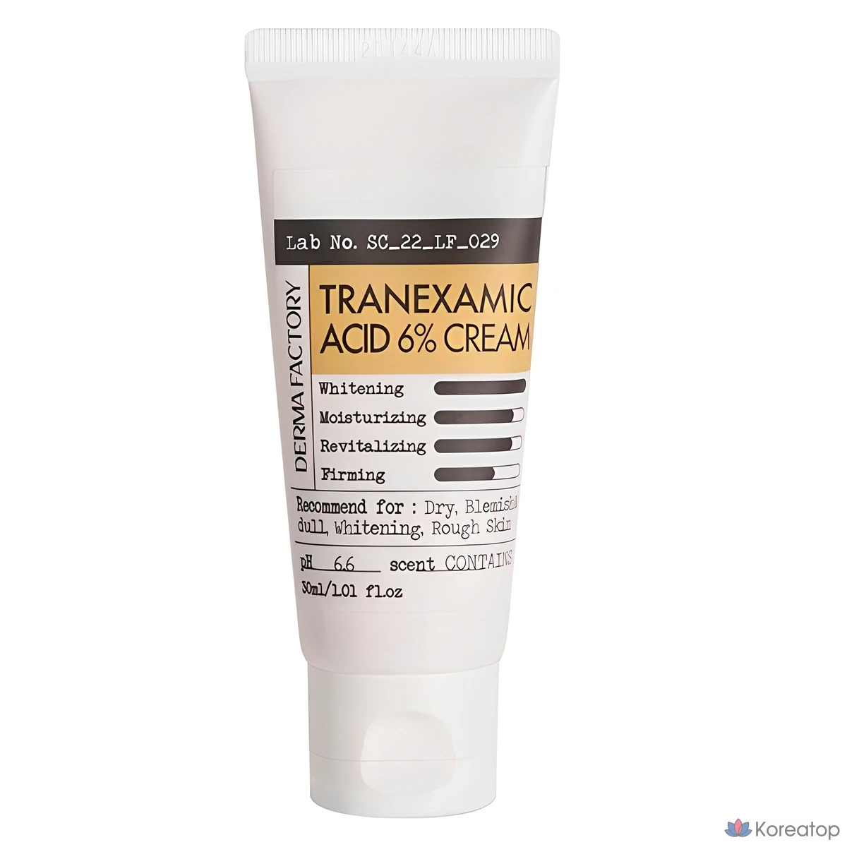 Крем Derma Factory Tranexamic Acid 6%, 30 мл, 1 шт.