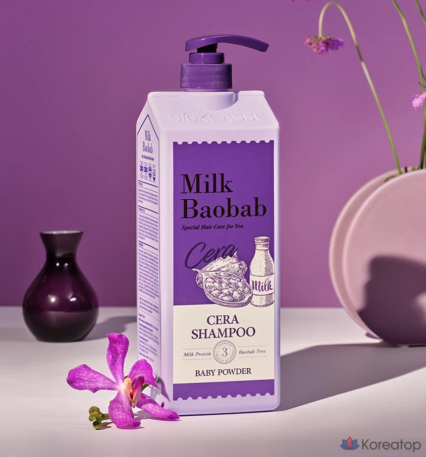 Шампунь Milk Baobab Sera Shampoo Baby Powder, 1.2 л, 1 шт., фото 2
