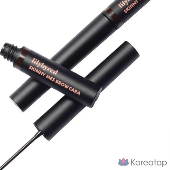 Тушь для бровей Lilybyred Skinny Masc Brow Mascara, оттенок Top Brown, 3.5 г, 1 шт., фото 7