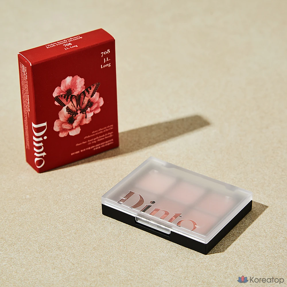Тени для век Dinto Blur Finish Eyeshadow, оттенок 708 John Luther Long, 1 шт.