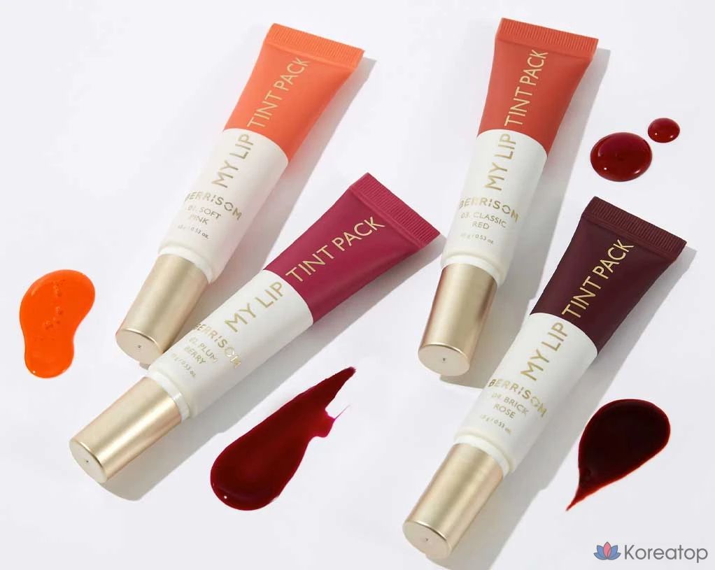 Тинт для губ Berrisom My Lip Tint Pack, оттенок Brick Rose, 15 г, 1 шт., фото 5