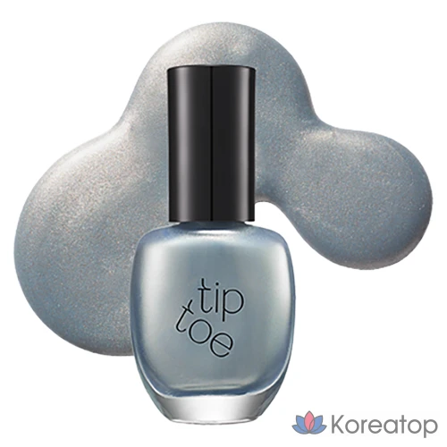 Лак для ногтей Tip Toe Justo Nail Polish, оттенок 307 Mystic Teal, 10 мл, 1 шт.