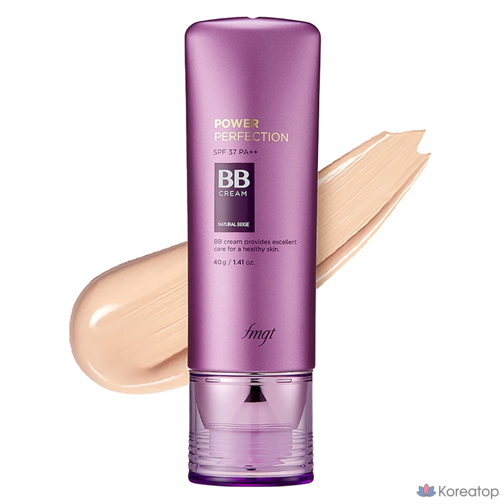 BB-крем The Face Shop Power Perfection BB Cream SPF 37 PA++, оттенок V201 Apricot Beige, 40 г, 1 шт.