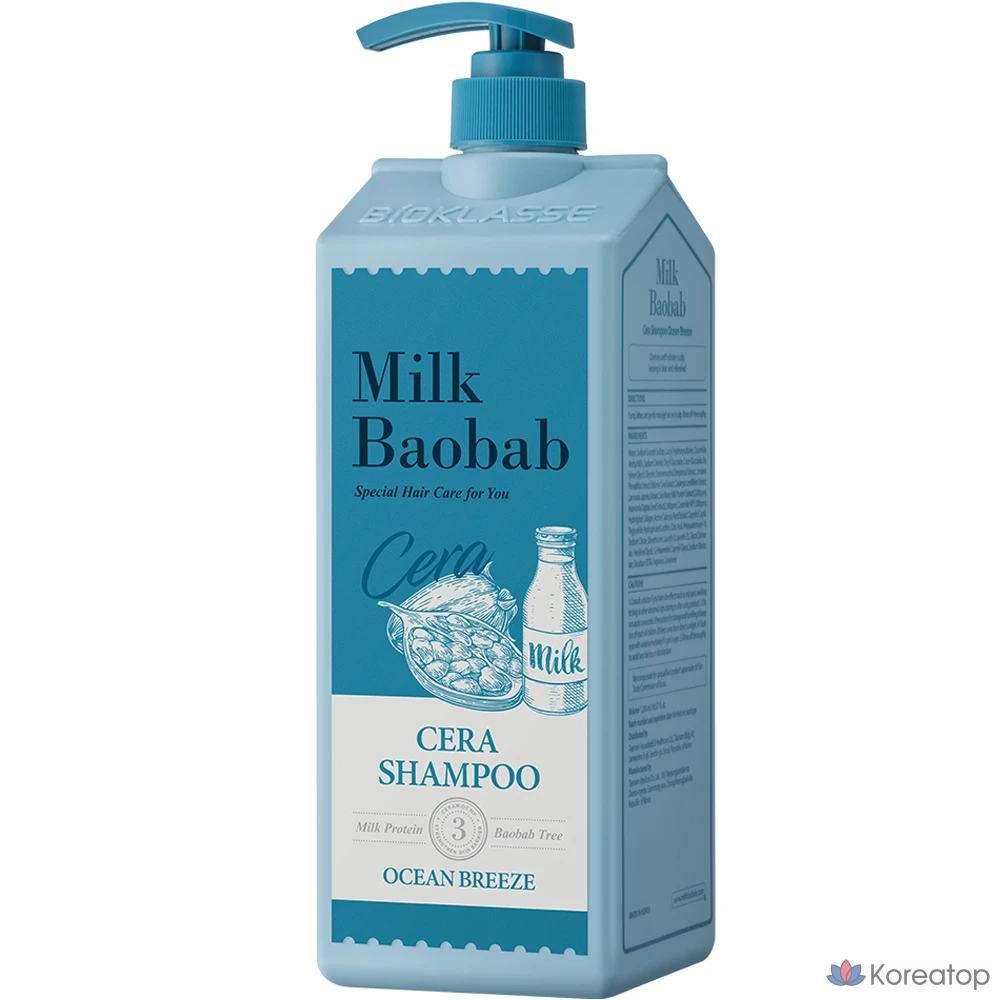 Шампунь Milk Baobab Cera Shampoo Ocean Breeze, 1.2 л, 1 шт.