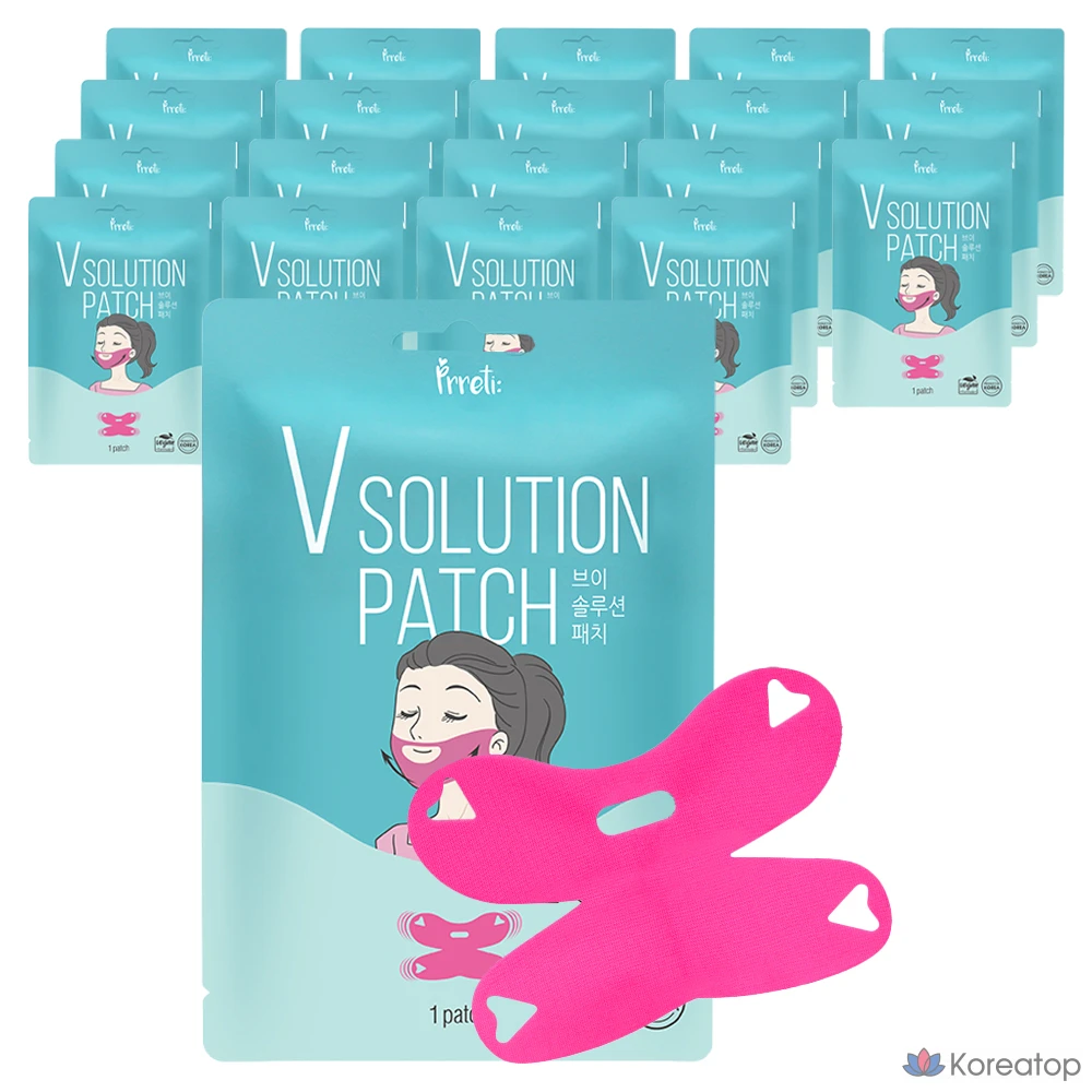Патчи для лица Prreti V-Line Solution Patch, 20 шт.