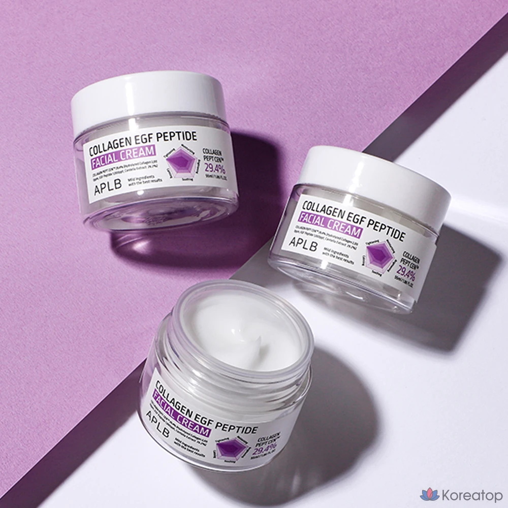 Крем для лица APLB Collagen EGF Peptide Facial Cream, 55 мл, 1 шт.