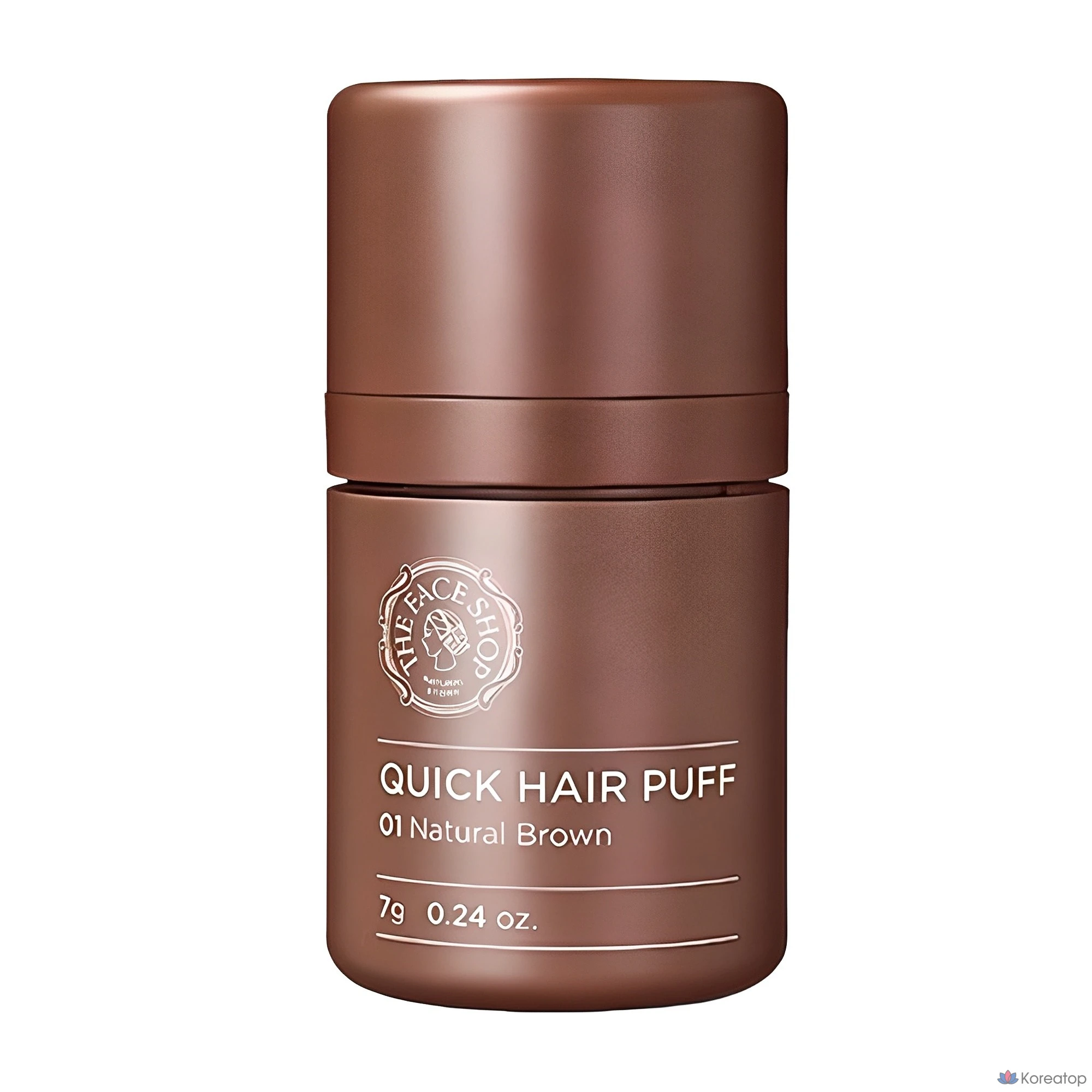 Пудра для волос The Face Shop Quick Hair Puff, оттенок Natural Brown, 7 г, 1 шт.
