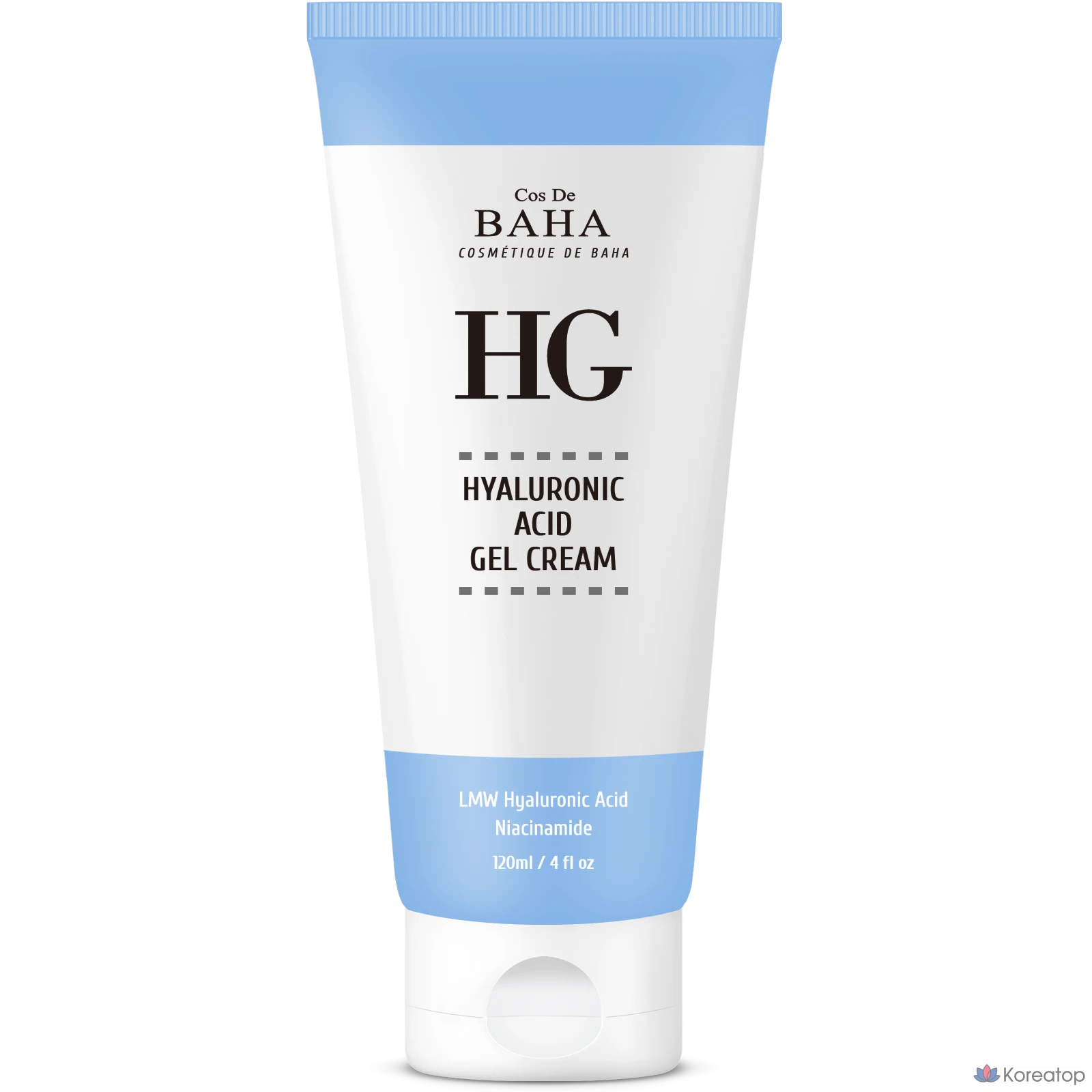 Гель-крем Cos De Baha HG 7 Hyaluronic Acid Squalane Panthenol, 120 мл, 1 шт.