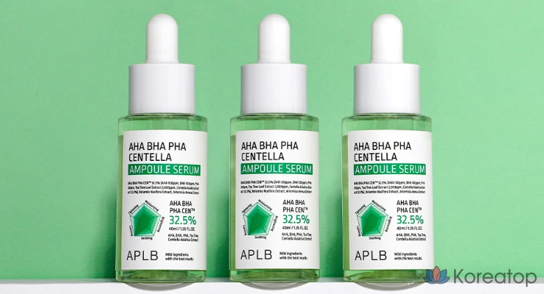 Ампульная сыворотка APLB AHA BHA PHA Centella Ampoule Serum, 40 мл, 1 шт.