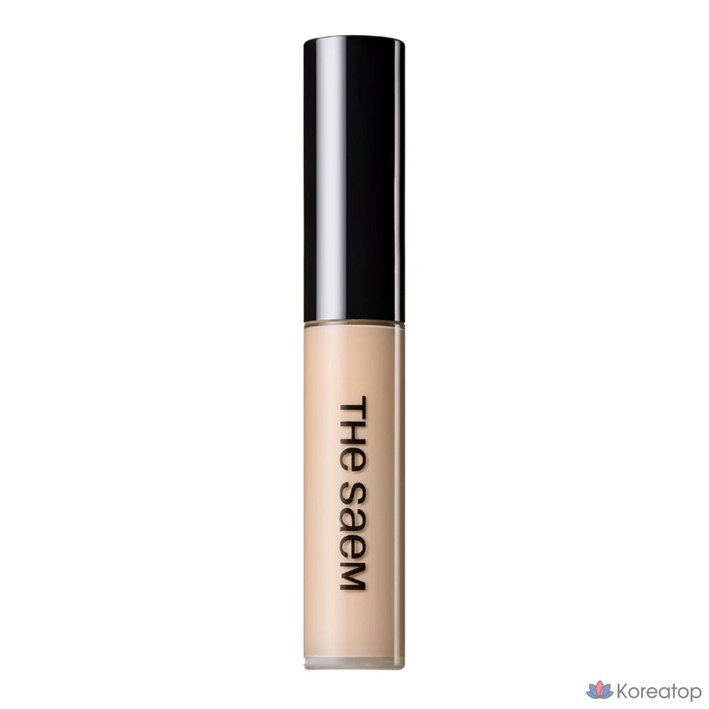 Консилер The Saem Cover Perfection Tip Liquid Concealer, оттенок Middle Beige, 6.5 г, 1 шт.