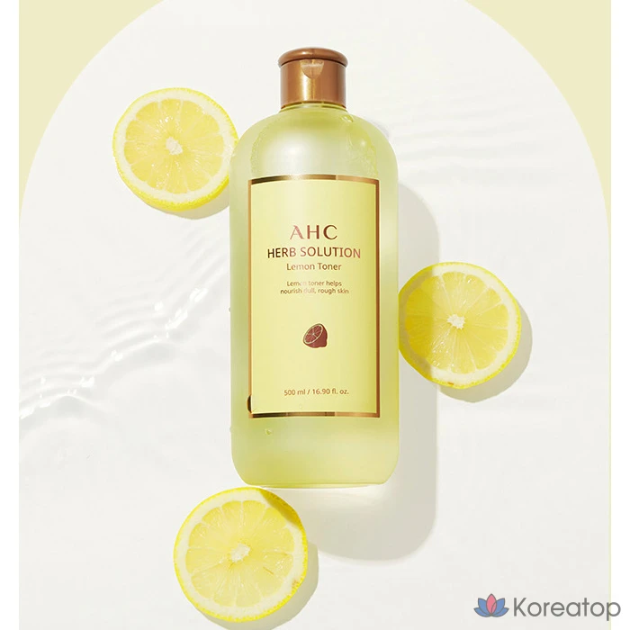 Тонер AHC Herb Solution Lemon Toner, 500 мл, 1 шт.