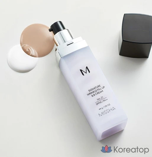 BB-крем Missha M Signature Wrinkle Fill-up BB Cream SPF45 PA++, оттенок 21, 44 г, 1 шт., фото 2