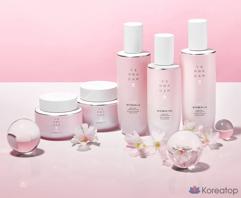 Набор для ухода The Face Shop Yehwadam Plum Blossom 2-piece Special Set, 3 шт., фото 6