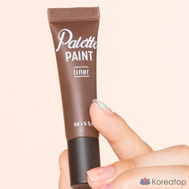 Гель-лайнер для глаз Missha Palette Paint Gel Liner, оттенок Brown, 6 г, 1 шт., фото 3