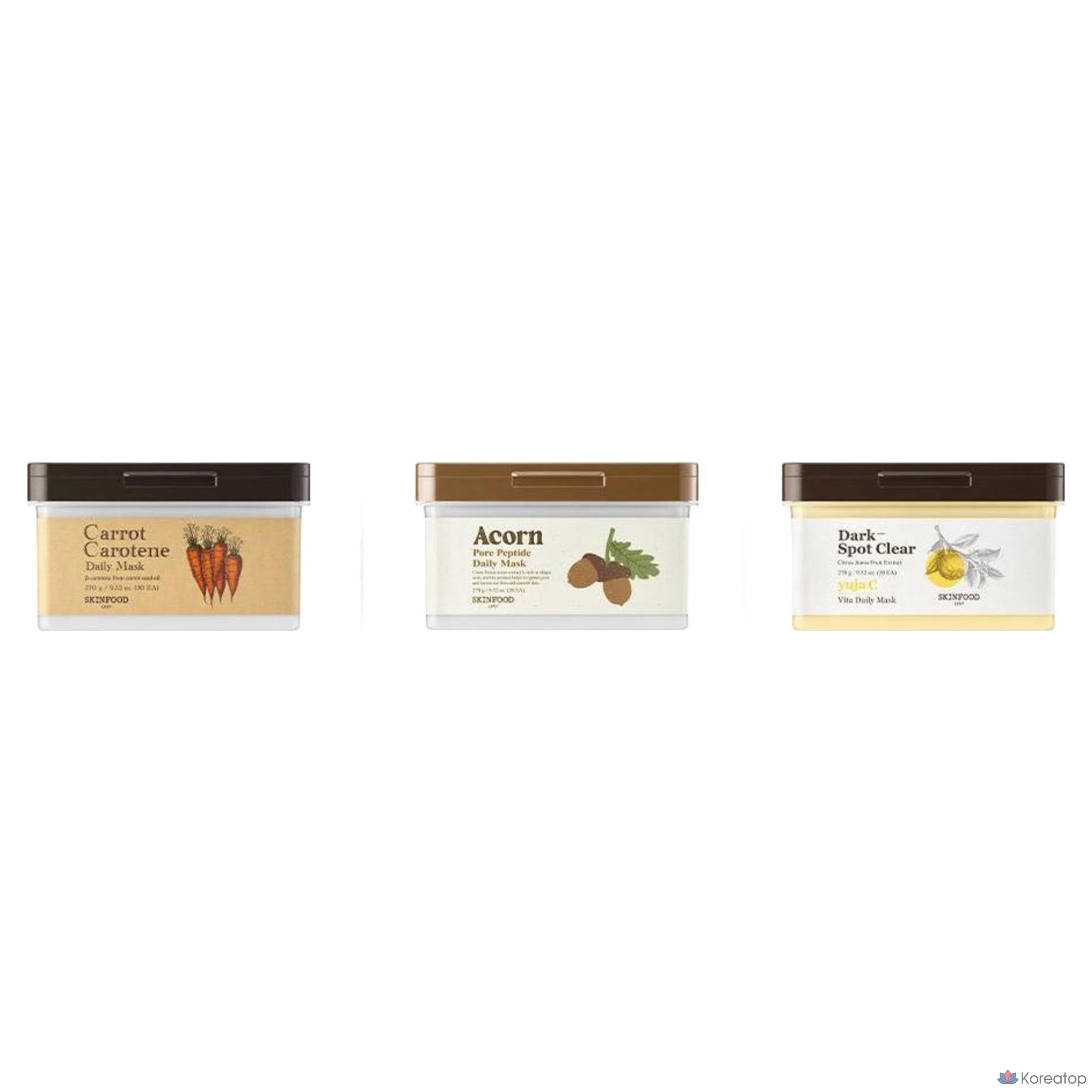 Тканевая маска для лица Skinfood Yuja Seed Daily Mask, 270 г, 30 шт., фото 6