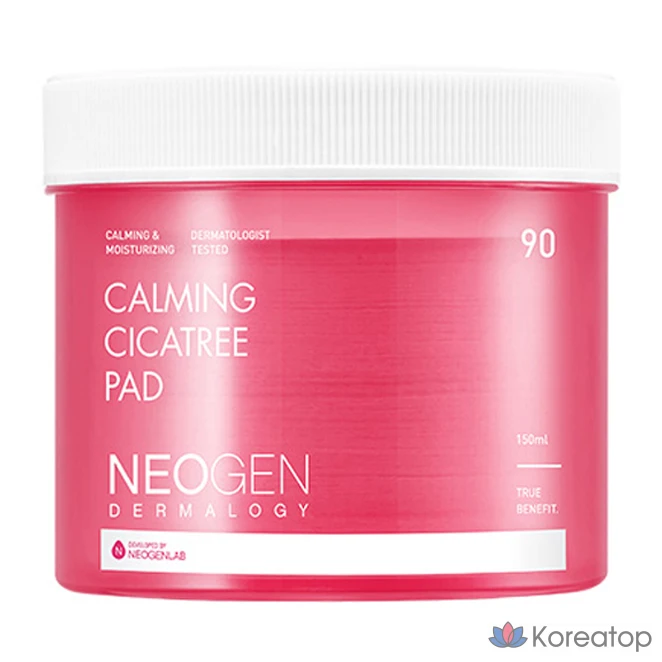 Тонер-пэды Neogen Dermalogy Calming Cica Tree Toner Pad, 150 мл, 90 шт.