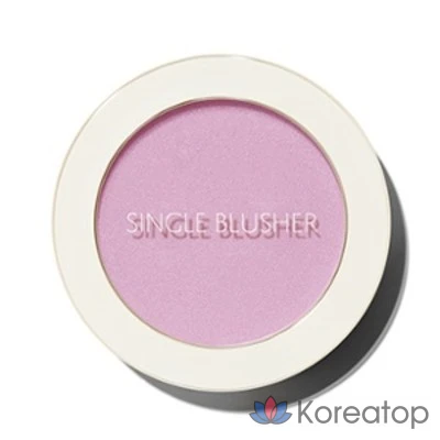 Румяна The Saem Saemmul Single Blusher, оттенок PP01 Orchid Rumour, 5 г, 1 шт.