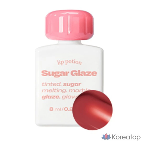 Тинт для губ ALTERNATIVE STEREO Lip Potion Sugar Glaze Lip Tint, оттенок 17 Rose Cookie Ball, 1 шт., фото 2