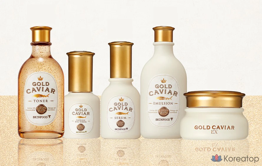 Эмульсия Skinfood Gold Caviar EX Emulsion, 145 мл, 1 шт.