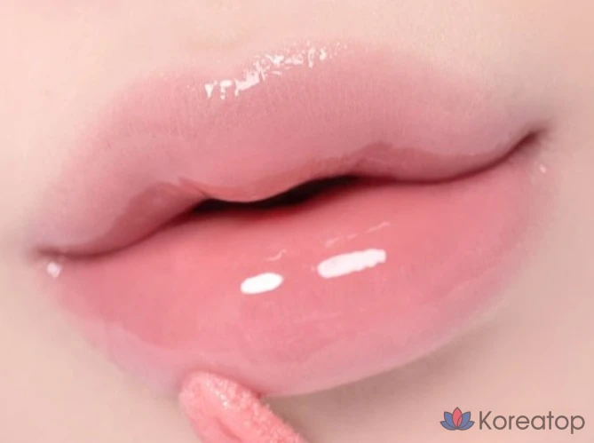 Тинт для губ Etude House Over Glowy Gloss, оттенок 01 Sweetie Cream, 1 шт., фото 2