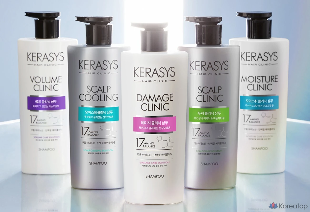 Шампунь KeraSys Moisture Clinic Protein Shampoo, 750 мл, 1 шт., фото 2