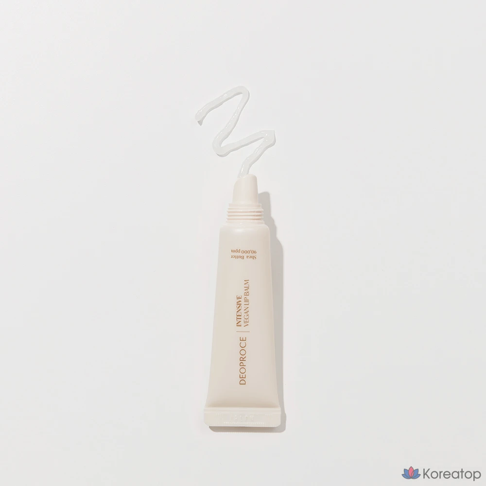 Бальзам для губ Deoproce Shea Butter Intensive Vegan Lip Balm, 10 г, 1 шт.