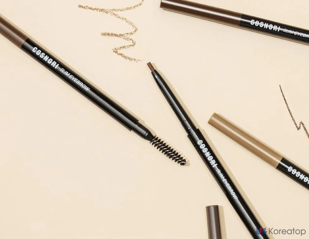 Карандаш для бровей Cosnori Slim Eyebrow Pencil, оттенок 02 Ginger Cookie, 0.13 г, 1 шт., фото 7