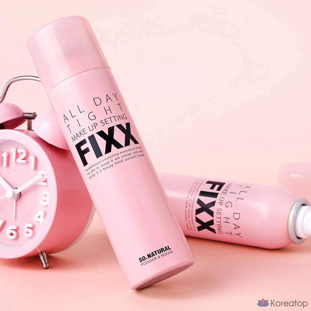 Фиксатор макияжа So Natural Powder Room All Day Tight Makeup Setting Fixer, 100 мл, 1 шт.