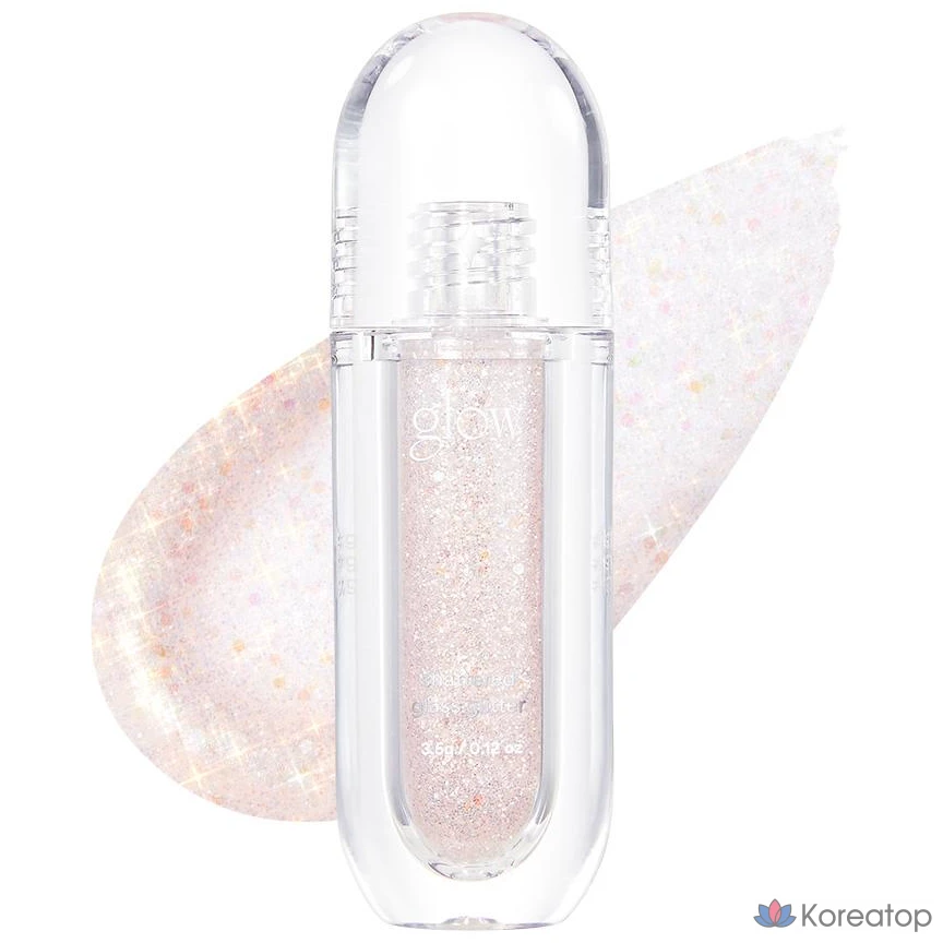 Тинт для губ Glow Glass Glitter, оттенок 1979, 3.5 г, 1 шт.