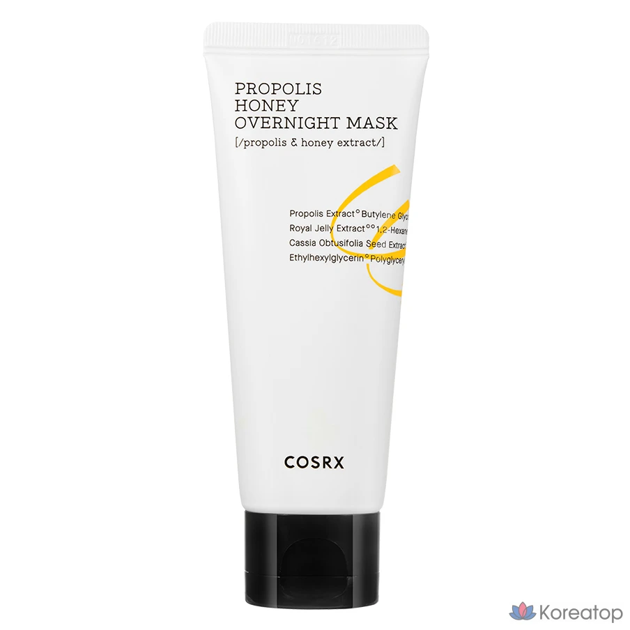 Ночная маска COSRX Full Fit Propolis Honey Overnight Mask, 60 мл, 1 шт.