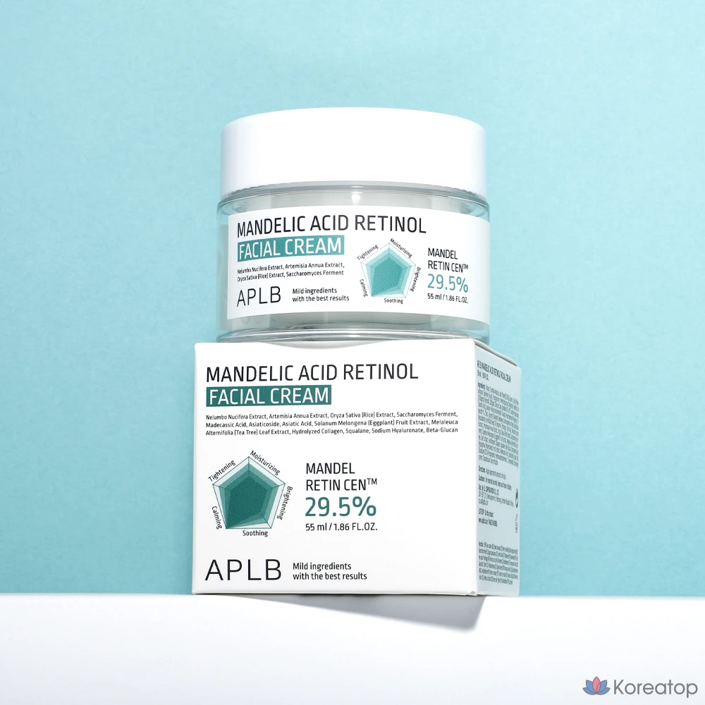 Крем для лица APLB Mandelic Retinol Facial Cream, 55 мл, 1 шт.